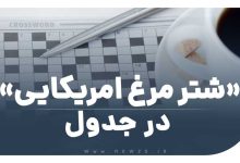 شتر مرغ امریکایی در جدول