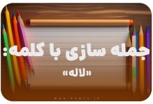 15 جمله سازی با کلمه (لاله) برای کلاس دوم