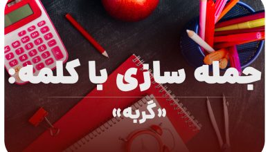 15 جمله سازی با کلمه (گربه) برای کلاس اول
