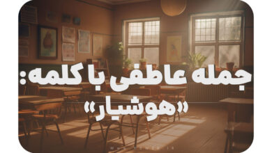 15 جمله عاطفی با کلمه هوشیار