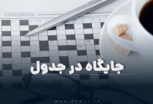 جایگاه در جدول