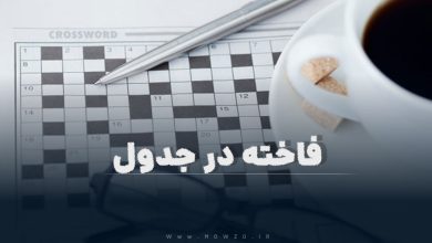 فاخته در جدول