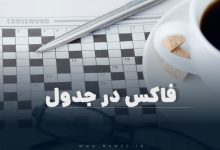 فاکس در جدول
