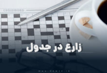 زارع در جدول