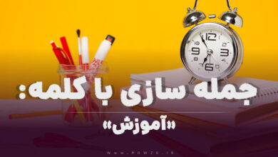 15 جمله سازی با کلمه (آموزش) برای کلاس سوم