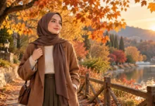 عکس پروفایل پاییزی دخترانه باحجاب ۱۴۰۵؛ جدید، شیک و خاص 😍