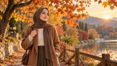 عکس پروفایل پاییزی دخترانه باحجاب ۱۴۰۵؛ جدید، شیک و خاص 😍